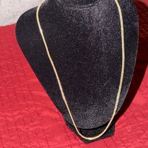 10k Solid Yellow Gold 22in Franco 2.6mm Chain